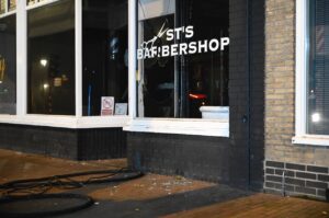 Poging tot brandstichting bij barbershop aan de Bornsestraat in Almelo