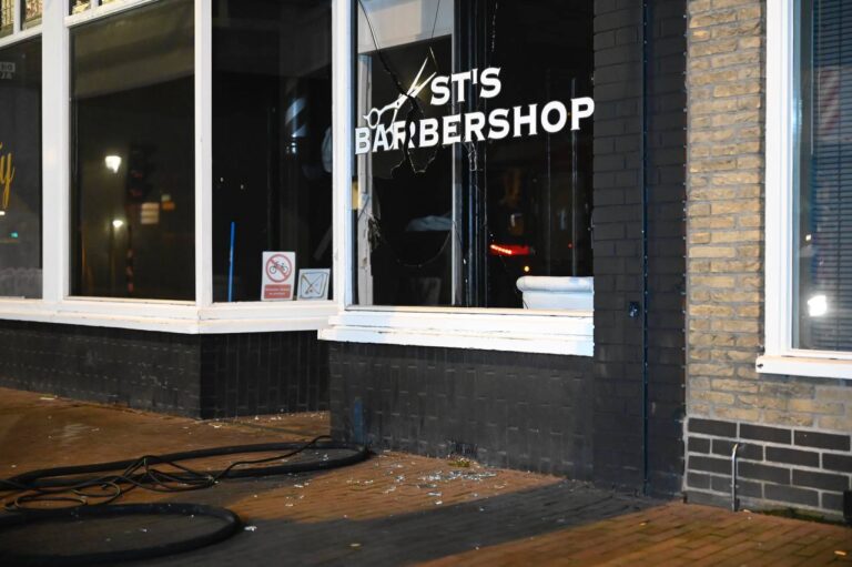 Poging tot brandstichting bij barbershop aan de Bornsestraat in Almelo